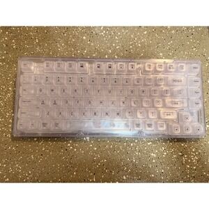iJoy IJ10389 FB Translucent Wireless Keyboard with USB Dongle
